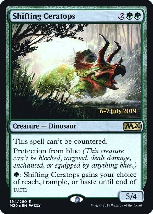 Shifting Ceratops Card Front