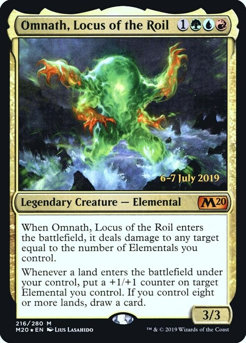 Omnath, Locus of the Roil Card Front