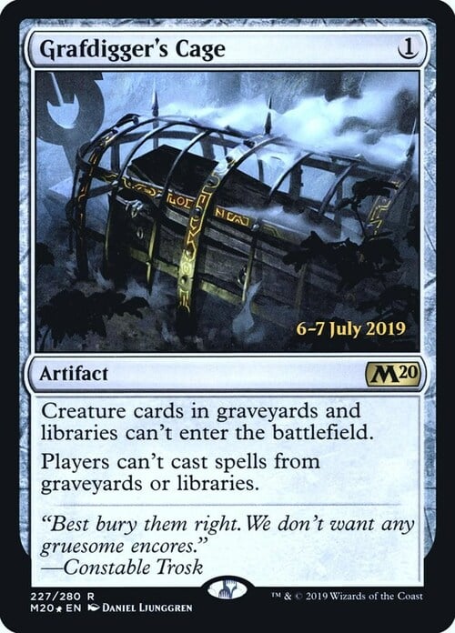 Grafdigger's Cage Card Front