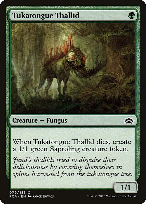 Tukatongue Thallid Card Front