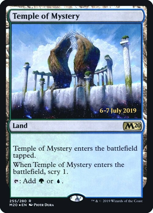 Temple of Mystery Card Front