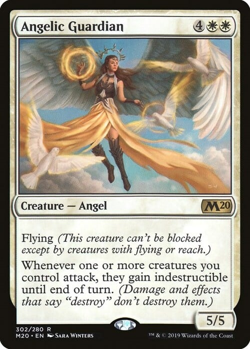 Angelic Guardian Card Front