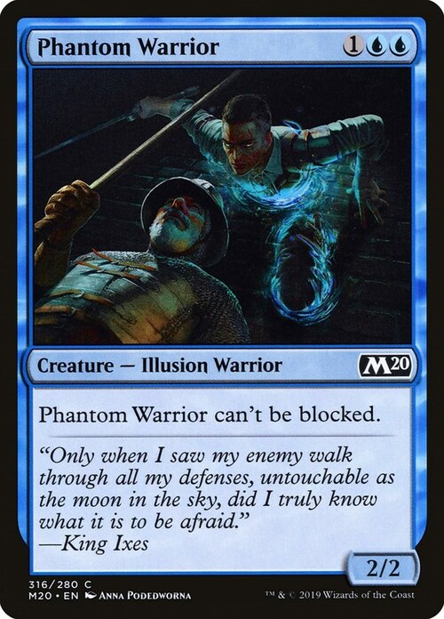 Phantom Warrior Card Front