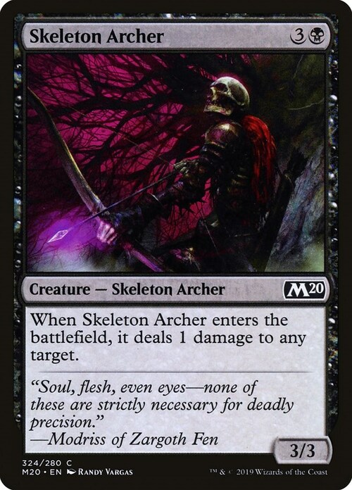Skeleton Archer Card Front