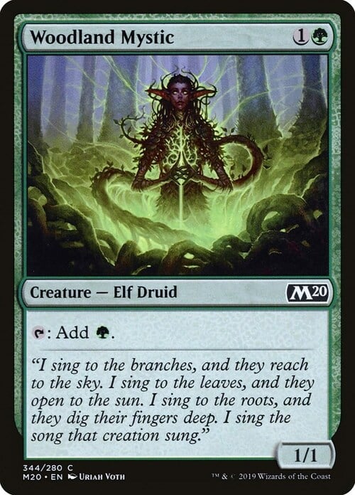Woodland Mystic Card Front