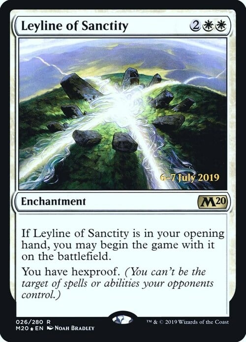 Leyline della Sacralità Card Front