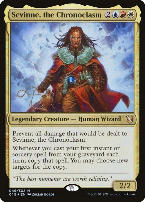 Sevinne, the Chronoclasm Card Front