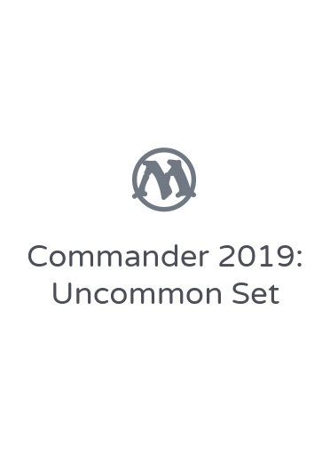 Set de Infrecuentes de Commander 2019
