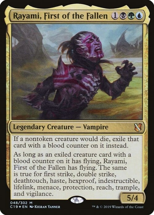 Rayami, First of the Fallen Card Front