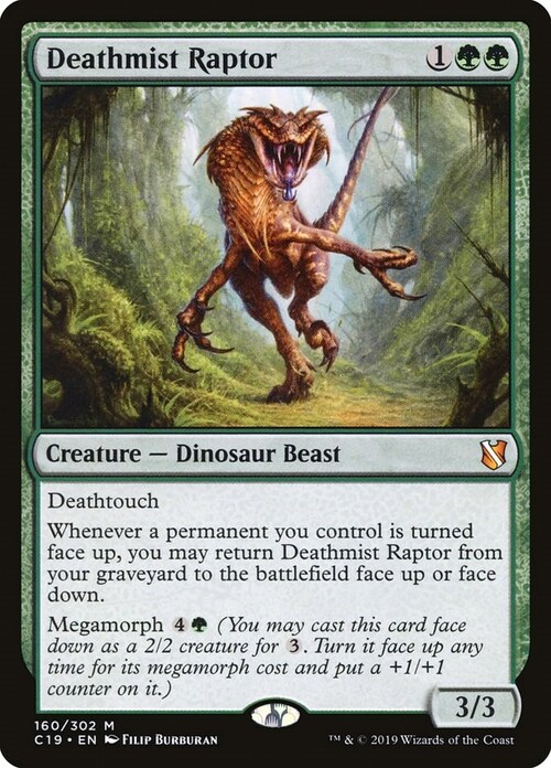 Deathmist Raptor Card Front