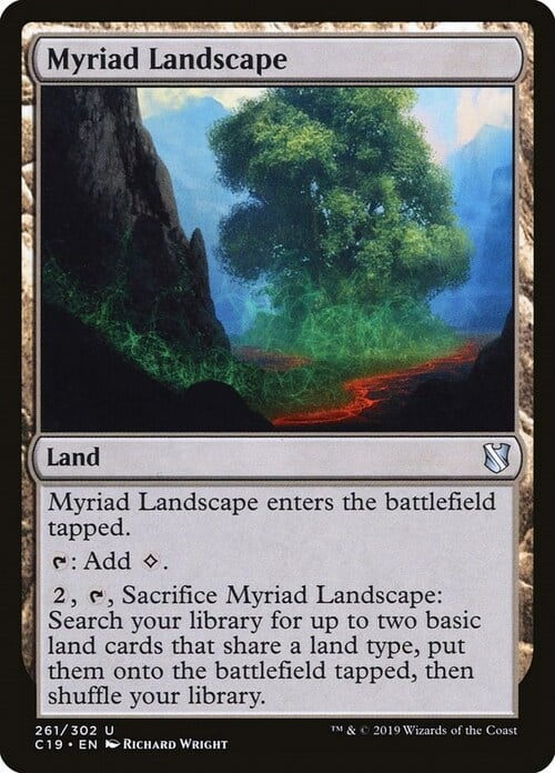 Myriad Landscape Card Front