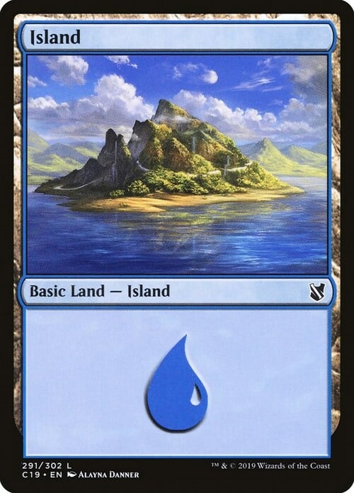 Island Card Front