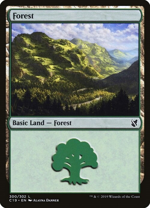 Forest Card Front