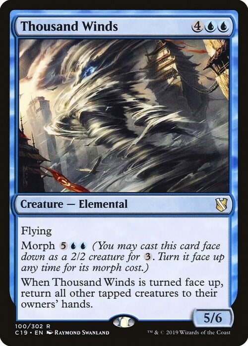 Thousand Winds Card Front