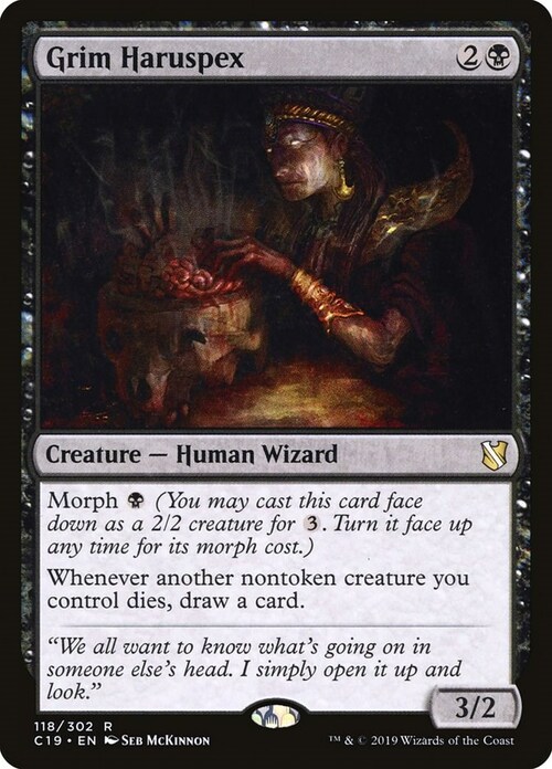 Grim Haruspex Card Front