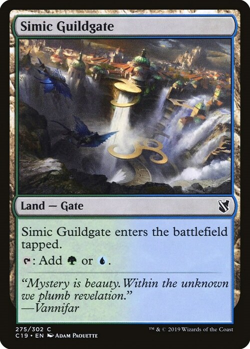 Simic Guildgate Card Front