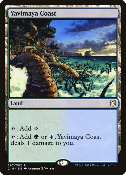 Yavimaya Coast Card Front