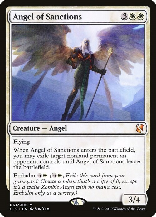 Angel of Sanctions Card Front