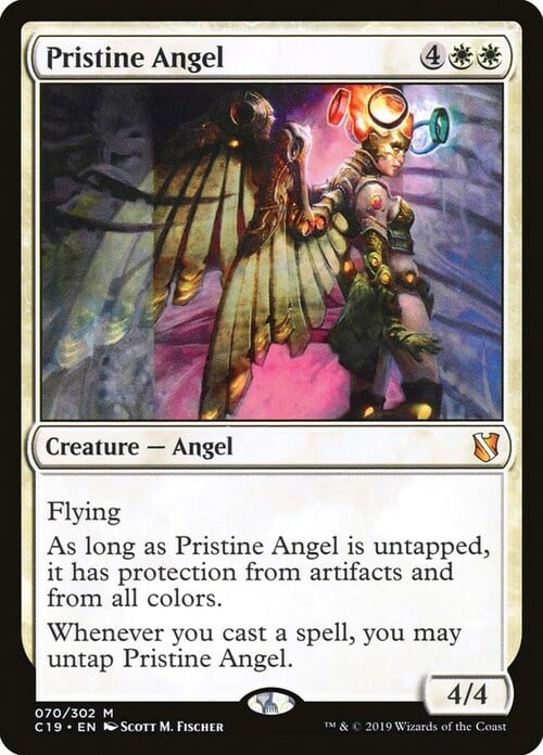 Pristine Angel Card Front