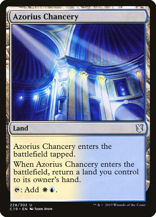 Azorius Chancery Card Front