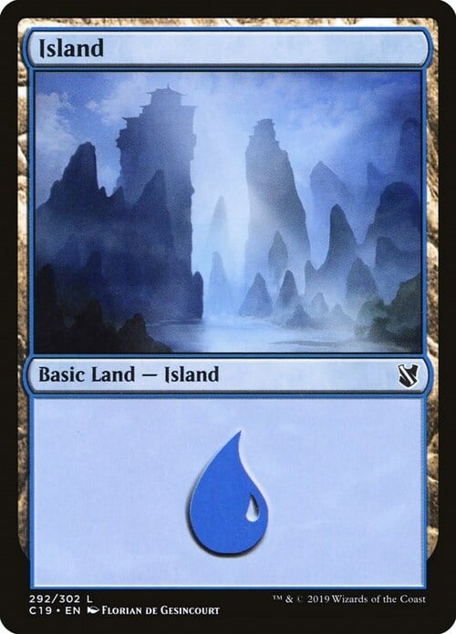 Island Card Front