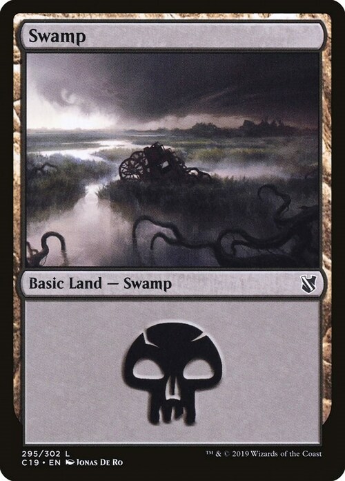 Swamp Card Front