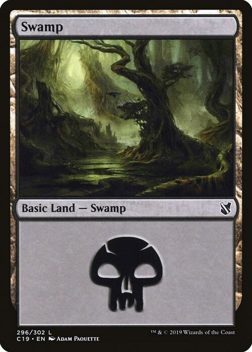 Swamp Card Front
