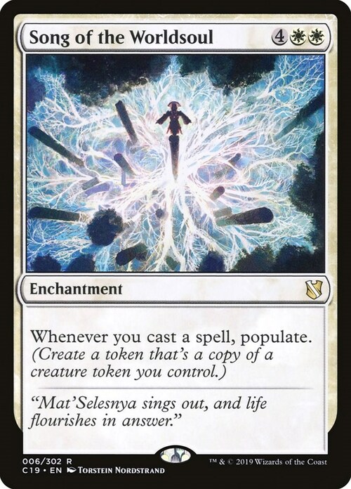 Song of the Worldsoul Card Front