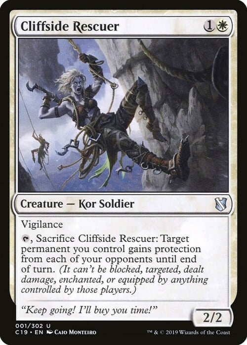 Cliffside Rescuer Card Front