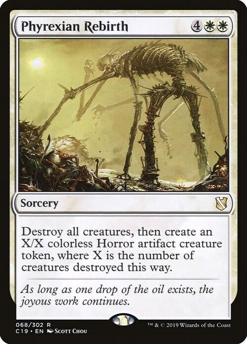 Phyrexian Rebirth Card Front
