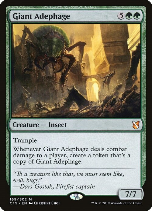 Giant Adephage Card Front
