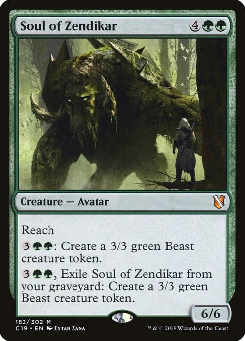 Soul of Zendikar Card Front