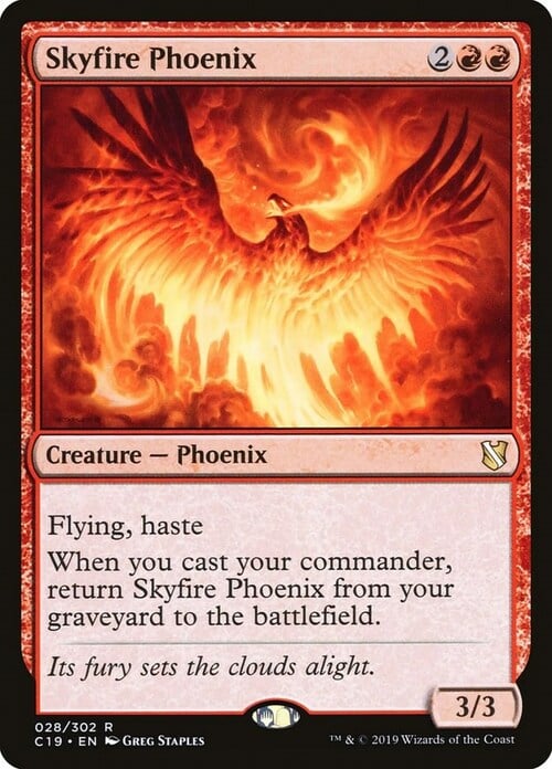 Skyfire Phoenix Card Front