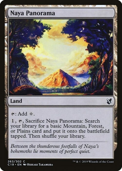 Naya Panorama Card Front