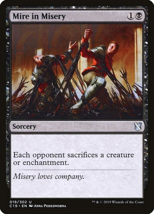 Mire in Misery Card Front
