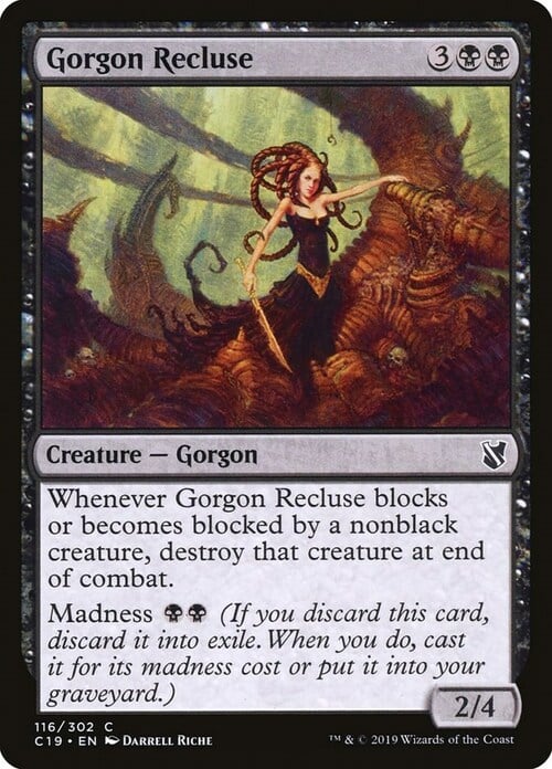 Gorgon Recluse Card Front