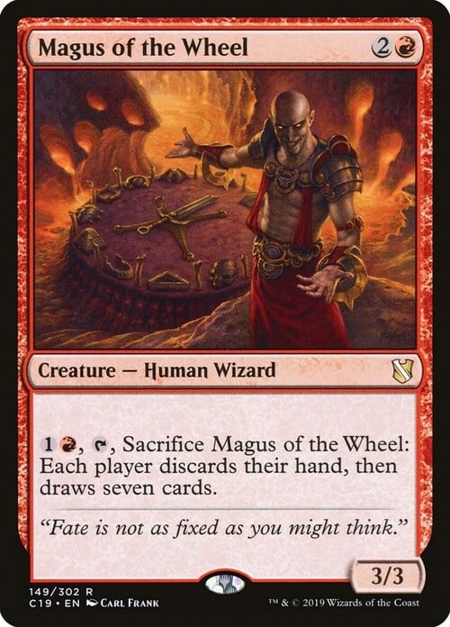 Magus of the Wheel Card Front