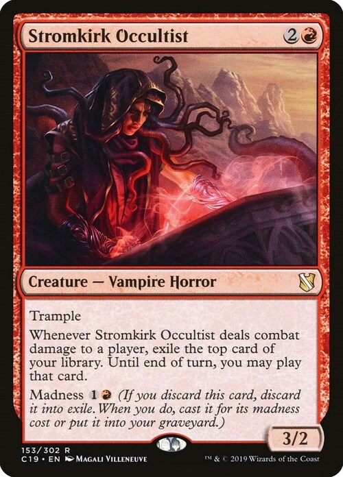 Occultista di Stromkirk Card Front