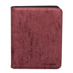 Suede Collection: Zippered 9-Pocket Premium PRO-Binder