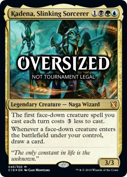 Magic: The Gathering - Kadena, Fattucchiera Furtiva, Commander 2019, Carta Singola Foil