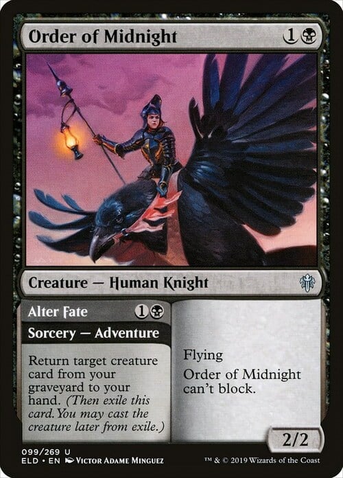 Order of Midnight // Alter Fate Card Front