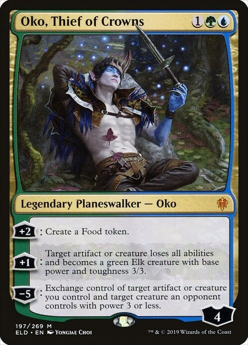 Oko, Thief of Crowns Card Front