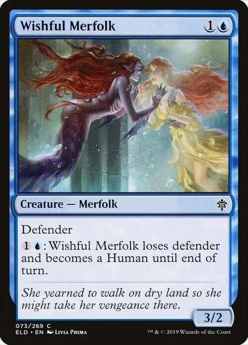 Wishful Merfolk Card Front