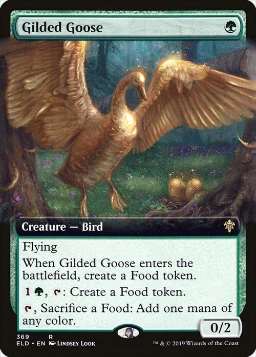 Gilded Goose Card Front