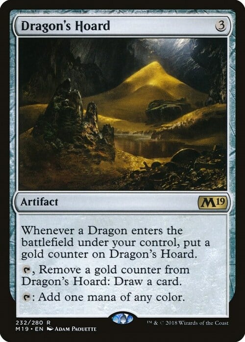 Dragon's Hoard Card Front