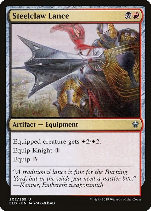 Steelclaw Lance Card Front