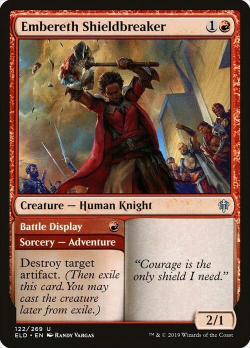 Embereth Shieldbreaker // Battle Display Card Front