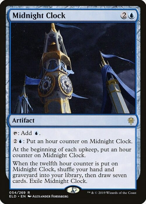 Orologio di Mezzanotte Card Front