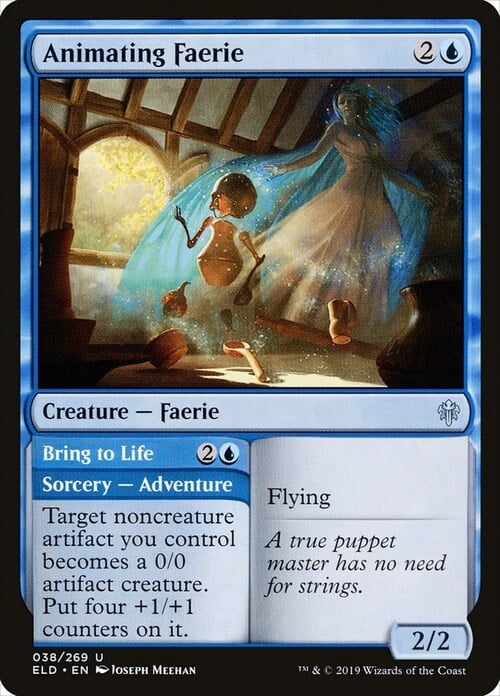 Animating Faerie // Bring to Life Card Front