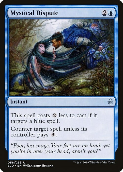 Mystical Dispute Card Front